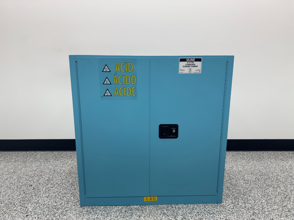 Image of ULINE Corrosive Storage Cabinet.